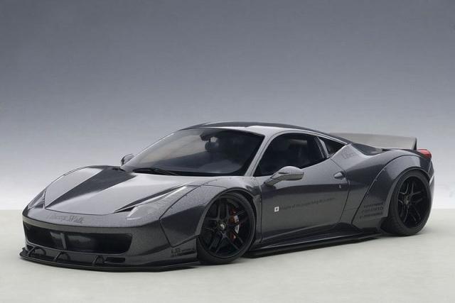 AUTOArt : Preview : La 458 Italia Liberty Walk 1/18 serait en composite