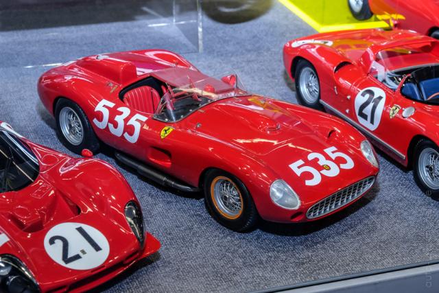 Nuremberg 2018 : BBR : Photo de la Ferrari 315S N535 vainqueur des Mille Miglia 1957 au 1/18