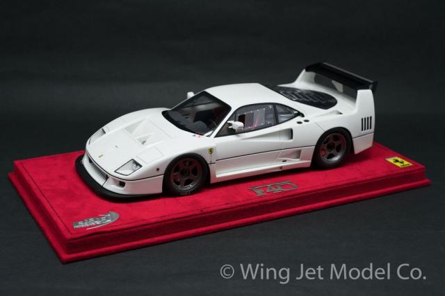 BBR : Nouveaut : Photo de la Ferrari F40 LM Blanche au 1/18