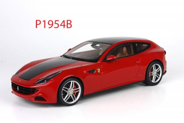 Nouveaut : Ferrari FF BBR en rouge & bande Noire 1/18