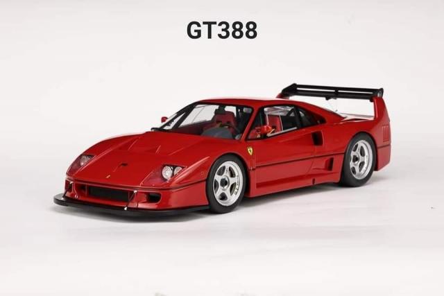 GT Spirit : GT388 : Preview Mai 2023 : La Ferrari F40 LM annoncée en rouge au 1/18