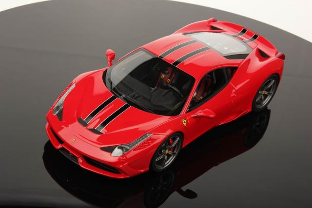 MR Models : Nouveaut : Dcouvrez la Ferrari 458 Speciale Rosso Scuderia 1/18