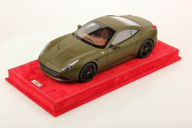 MR Models : Nouveaut Juillet 2015 : Ferrari California T Vert militaire mat 1/18