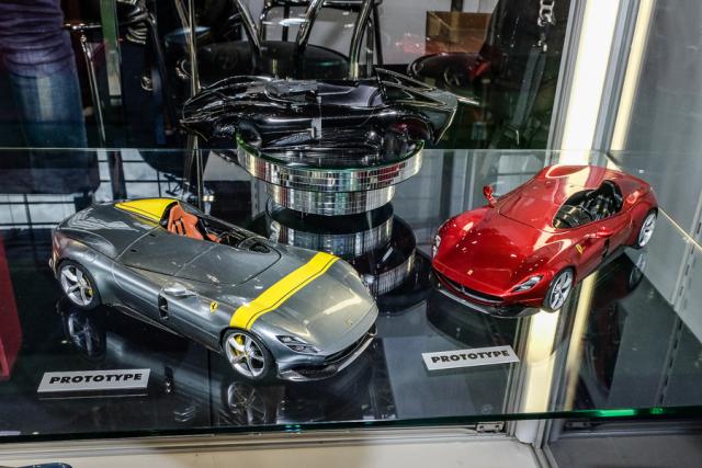 Nuremberg 2019 : BBR : Photos des prototypes de la future Ferrari Monza SP1 au 1/18