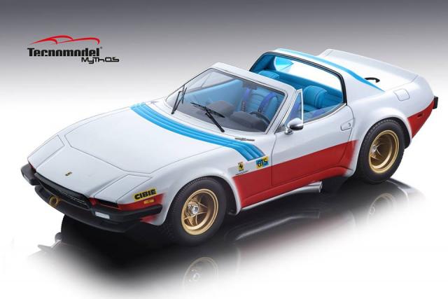 Tecnomodel : Preview Juin 2018 : Photos de la Ferrari 365 GTB/4 Michelotti N.A.R.T. 24 blanche au 1/18