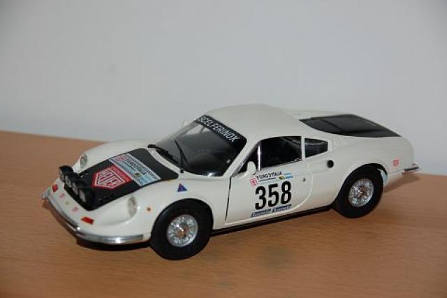 Vintage : Dino 246 GT Giro Italia Anson 1/18