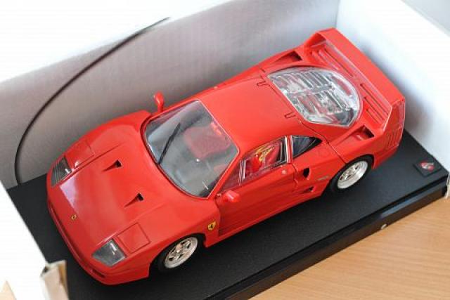 HotWheels : Retour sur la Ferrari F40 au 1/18