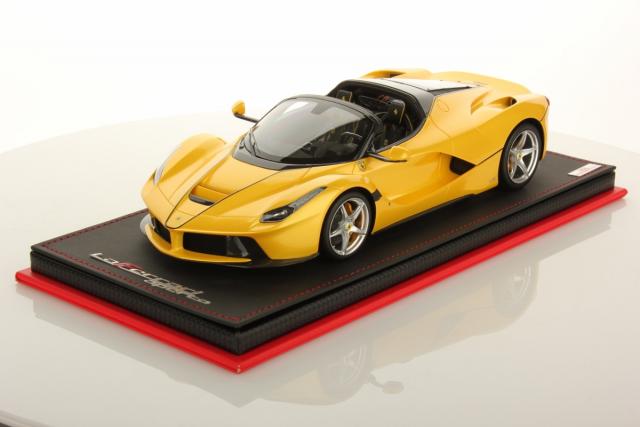 MR Models : Nouveaut Mai 2017 : Sortie de la Ferrari LaFerrari Aperta Gialo Tristrato 1/18