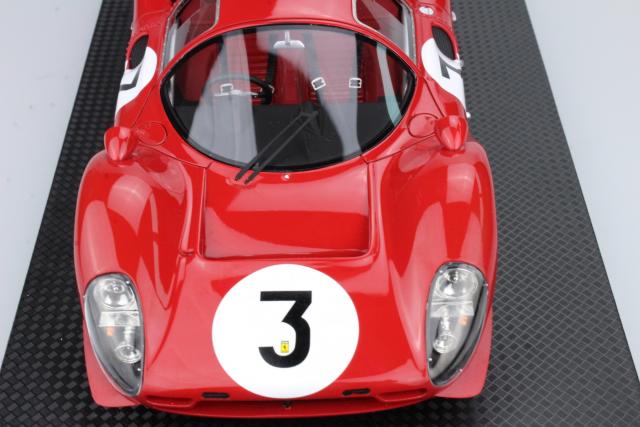 GP Replicas : Nouveaut Q1 2018 GP006B : Sortie de la Ferrari 330 P4 N3 Vainqueur 1000 km Monza 1967 au 1/18