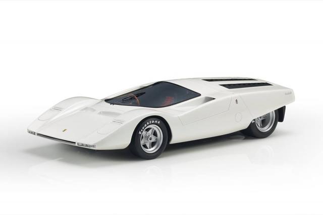 Top Marques : Preview 2019 : La Ferrari 512S Pininfarina en blanc annonce au 1/18 !