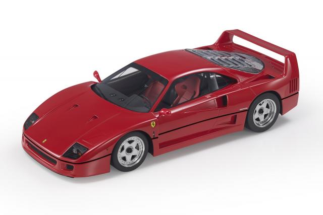 Top Marques : Preview Fev. 2020 : TOP98A : Annonce de la Ferrari F40 en Rosso Corsa au 1/18