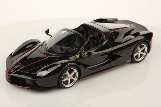 MR Models : Preview Q2 2017 : Premires photos de la future Ferrari LaFerrari Aperta Nero Daytona 1/18