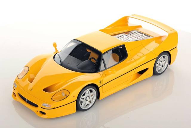 Looksmart : Nouveaut Fvrier 2018 LS18_FC05B : Sortie de la Ferrari F50 Jaune 1/18