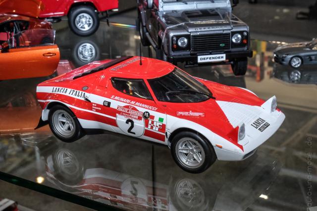 ToyFair Nuremberg 2018 : Triple 9 : A dfaut de la Ferrari 158 F1 attendue, une Lancia Stratos au 1/18