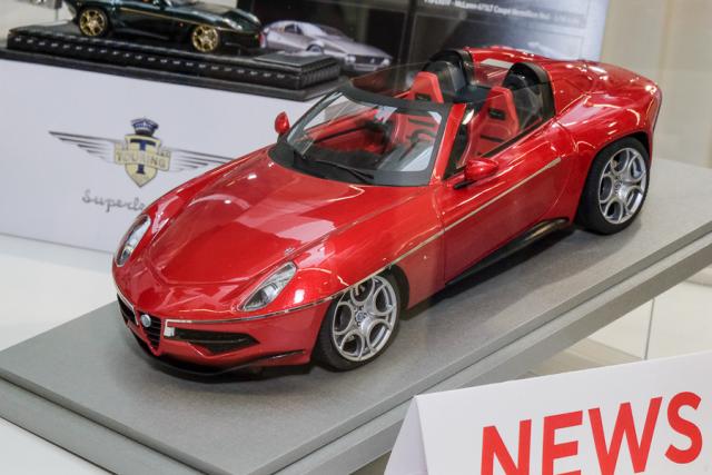 Nuremberg 2017 : Tecnomodel : Alfa Romeo Disco Volante Spyder 1/18