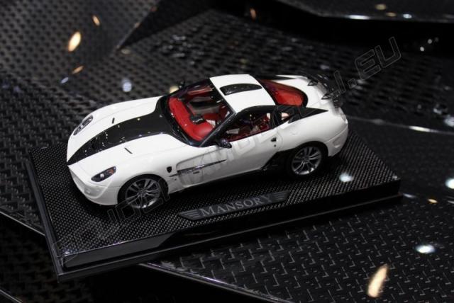 BBR : Dcouvrez la Mansory 599 Stallone Salon de Genve 2008 Socle Carbone 1/18