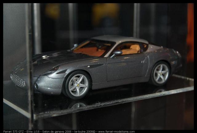 Premires photos de la Ferrari 575 GTZ Zagato Elite 1/18 !