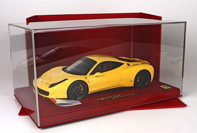 BBR : Ferrari 458 Challenge jaune Jantes noires 1/18