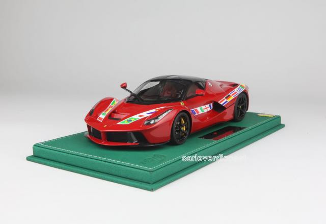 BBR : Ferrari LaFerrari World Cup Brazil 2014 Rouge P1867FIFA14 1/18