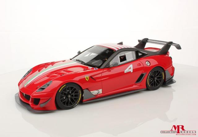 MR Models : Photos de la Ferrari 599XX EVO #4 USA 1/18