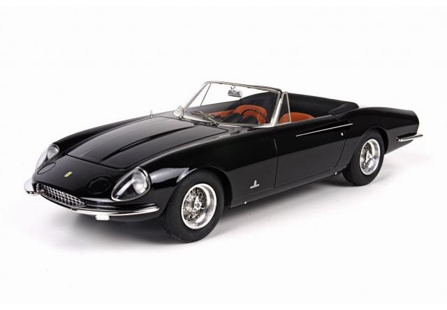 BBR : Nouveaut Avril 2015 : Ferrari 365 California Noire Chssis #09849 BBR1814B 1/18