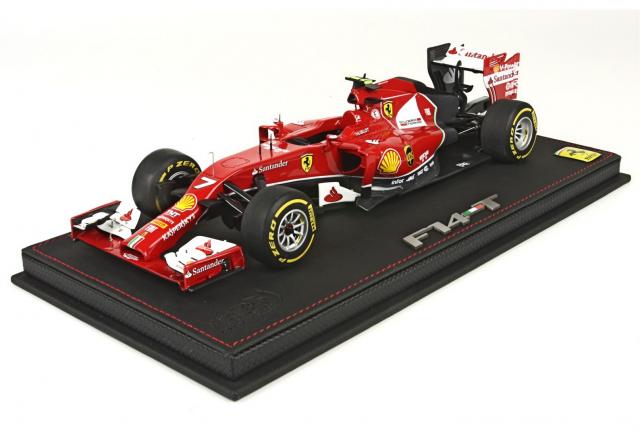 BBR : Nouveaut Juillet 2015 : Ferrari F14-T du GP d'Abu Dhabi 2014 Raikkonen P18105B 1/18