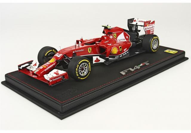 BBR : Nouveaut Juillet 2015 : Ferrari F14-T du GP d'Abu Dhabi 2014 Alonso P18105 1/18