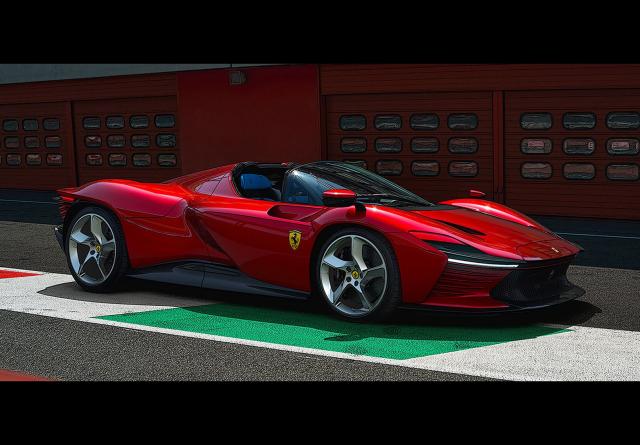 BBR : Preview 2022 : P18214A : La Ferrari Daytona SP3 prvue pour le second semestre 2022 en Rosso Magma au 1/18