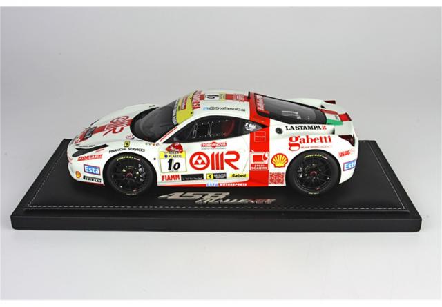 BBR : Ferrari 458 Challenge #10 Monza 2012 Team Rosso Corsa 1/18