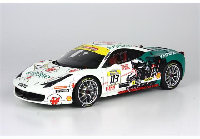 BBR : Ferrari 458 Challenge #113 Monza 2012 1/18