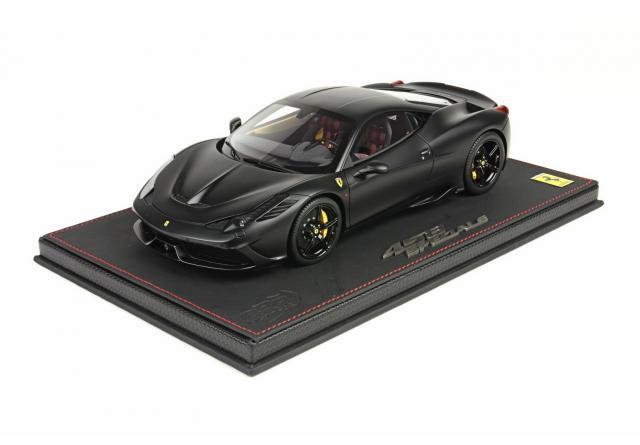 BBR : Nouveaut : Ferrari 458 Speciale Noir mat au 1/18