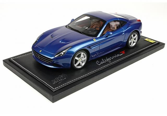 BBR : Nouveaut Janv. 2015  : Ferrari California T Bleu Azzurro California Toit ferm 1/18