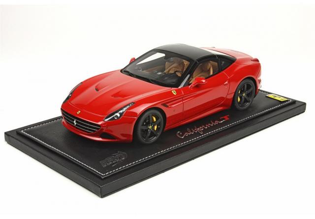 BBR : Nouveaut dbut 2015 : La Ferrari California T Rosso Corsa Toit noir P1880RED 1/18