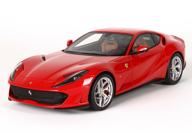 BBR : Nouveaut Dec. 2017 : Dcouvrez la Ferrari 812 Superfast Rosso Corsa - Ref P18147RS 1/18