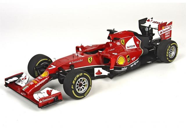 BBR : Preview 2015 : Les Ferrari F14-T du GP d'Abu Dhabi 2014 annonces au 1/18