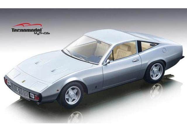 Tecnomodel : Preview Fin 2018 : TM18-92B : Dcouvrez la Ferrari 365 GTC4 en gris au 1/18 !