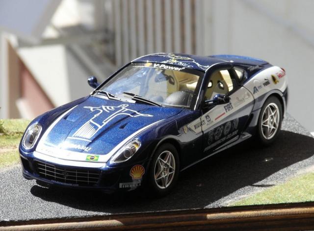 Retour sur la Ferrari 599 GTB Panamerican Bleue Elite 1/18