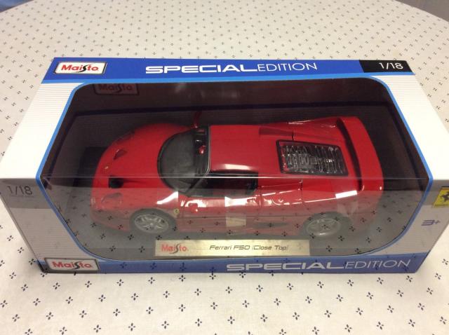 Maisto : Nouveaut Juillet 2015 : Rdition de Ferrari F50 Rouge 1/18