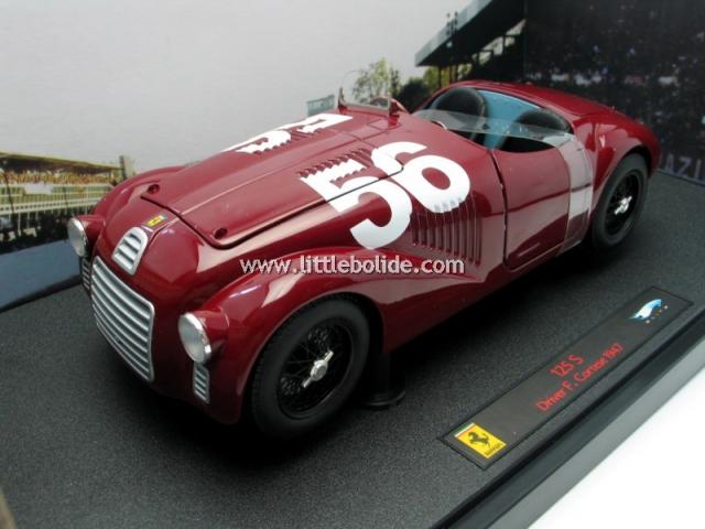 Premires photos de la Ferrari 125S Elite 1/18 GP Piacenza 1947