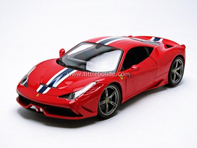 Bburago Race & Play : Nouvelles photos de la Ferrari 458 Speciale Rouge 1/18