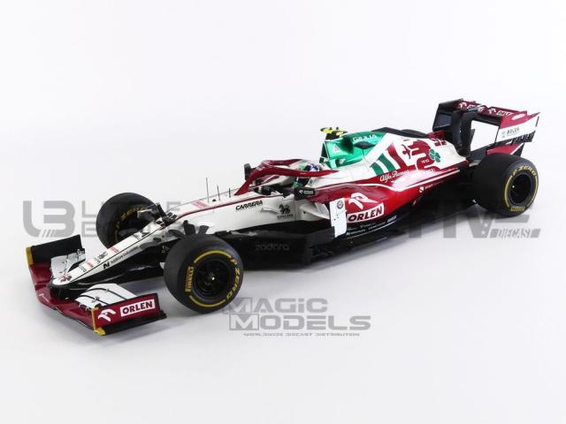 Spark : Nouveaut Juin 2022 : 18S603 : L'Alfa Romeo C41 du GP D'Italie 2021 de Giovinazzi au 1/18