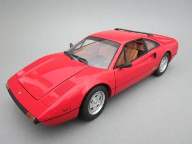 Photo de la Ferrari 308 GTB Rouge HotWheels 1/18