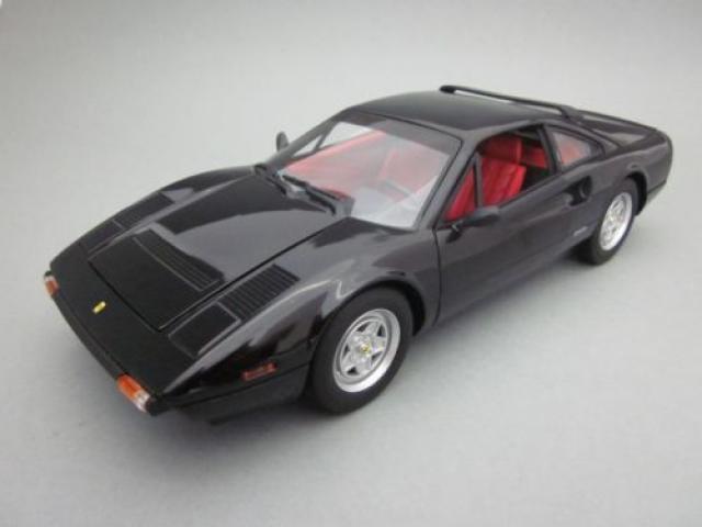 Photo de la Ferrari 308 GTB Noire HotWheels 1/18