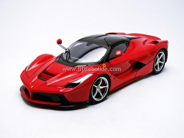 HotWheels : Retour sur la Ferrari LaFerrari rouge BLY52 1/18