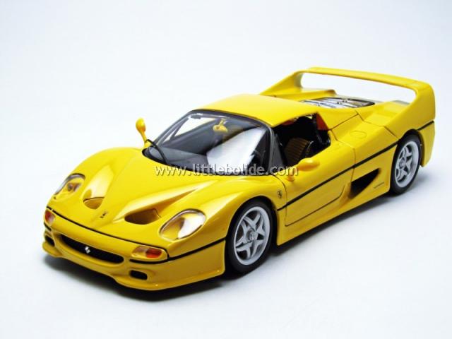 Bburago : Nouveaut Fv. 2015 : Sortie de la Ferrari F50 Jaune 1816004-Y 1/18