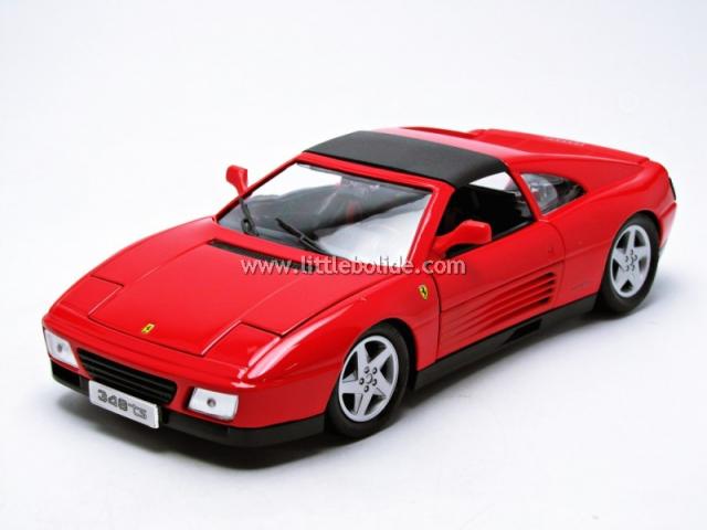 Burago : Nouveaut Fv. 2015 : Sortie de la Ferrari 348 TS Rouge 16006-R 1/18