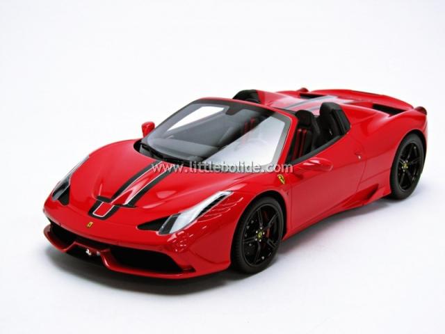 BBR : Nouveaut Juin 2015 : Ferrari 458 Speciale A Rosso Corsa 322 P18102R 1/18