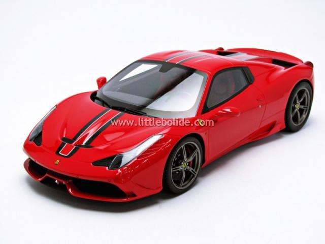 BBR : Nouveaut t 2015 : Ferrari 458 Speciale A Rosso Corsa 322 Ferme P18102CRR 1/18