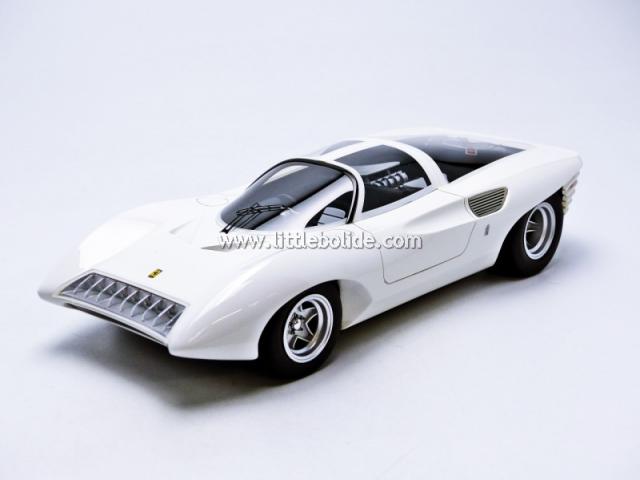 Tecnomodel : Nouveaut Dcembre 2015 : Photos de la Ferrari 250 P5 Pininfarina Blanche 1/18