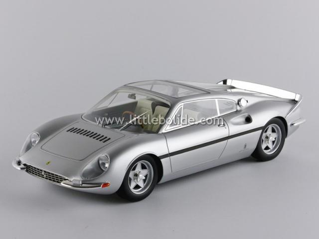 Tecnomodel : Autres photos de la Ferrari 365 P Berlinetta Speciale Tre-Posti 1966 Gris 1/18